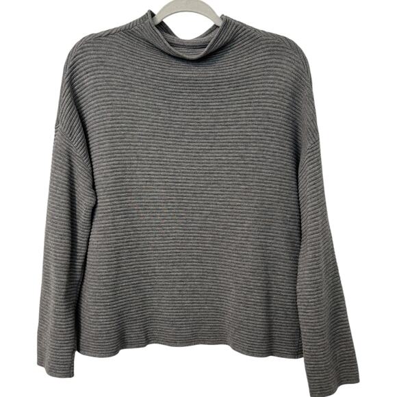 H&M Basic Textured Mock Turtleneck Sweater - Picture 1 of 9